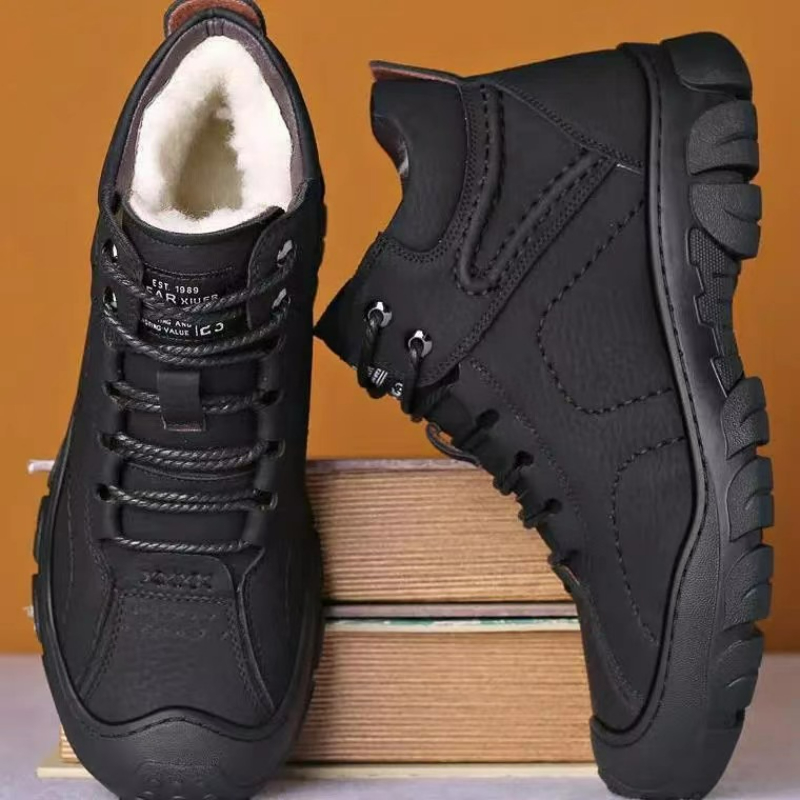 Men'S Shoes Dress Casual - Men's Boots Lace Up Ankle Boots