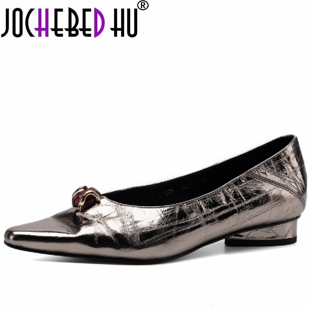 【JOCHEBED HU】Women's Handmade  - đánh giá và giá Shoes Heels Men