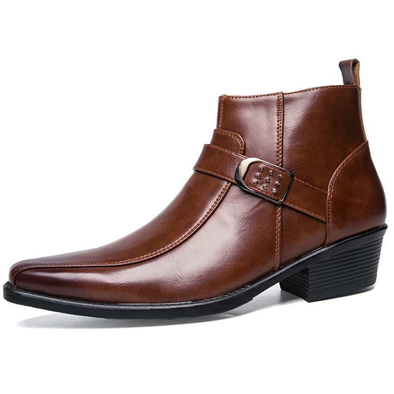 2023 Mới Nam Retro Da Bò Giày  - đánh giá và giá Men Shoes Brand